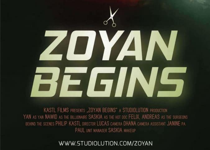 Zoyan Begins - Die Marketing-Aktion von studiolution